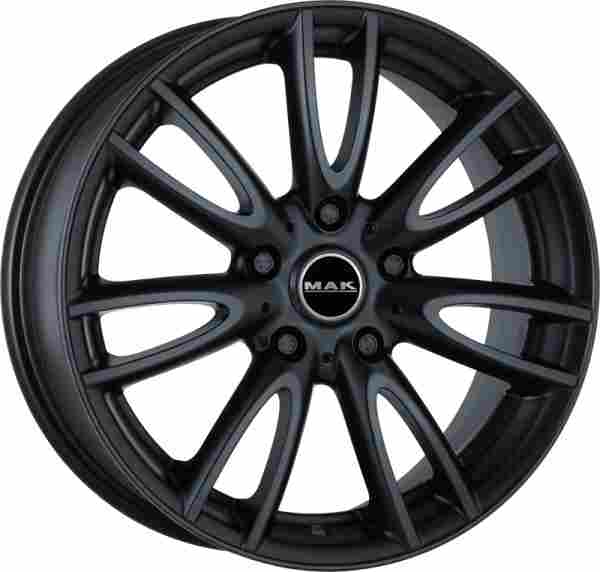 Mak JACKIE W farba: MAT BLACK 6.5x16 5x120 ET46