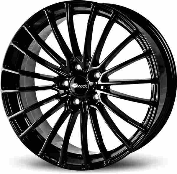 Brock B24 farba: sg - cierny lesk 7x17 4x100 ET45
