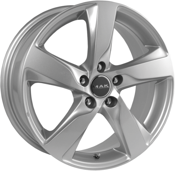 Mak GOTHENBURG farba: SILVER 7x17 5x108 ET50