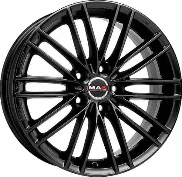 Mak Rapide Farba: Mat Black 7x17 4x108 ET25