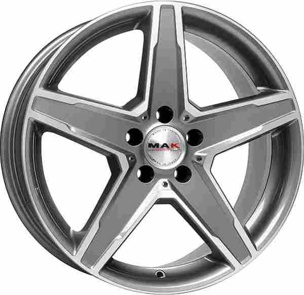 Mak Stern Italia Farba: Gun Met-mirror Face 9.5x20 5x112 ET35