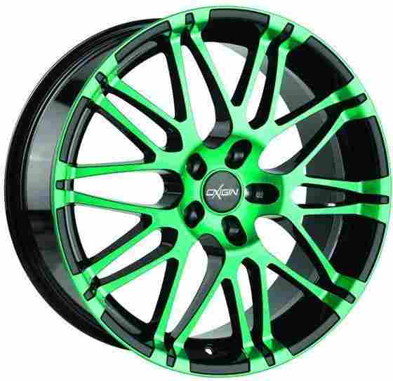 Oxigin 14 Oxrock Farba: Neon Green Polish 11x20 5x130 ET50