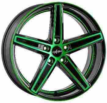 Oxigin 18 Concave Farba: Neon Green Polish 10.5x20 5x114.3 ET50