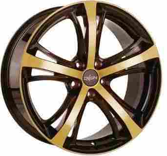 Oxigin 16 Sparrow Farba: Brown Gold Polish 10.5x20 5x120 ET35