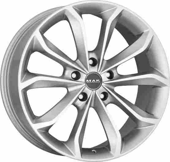Mak Xenon Farba: Hyper Silver 9.5x20 5x120 ET35