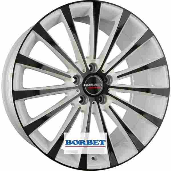 Borbet BLX farba: white black leskly 8.5x19 5x112 ET45