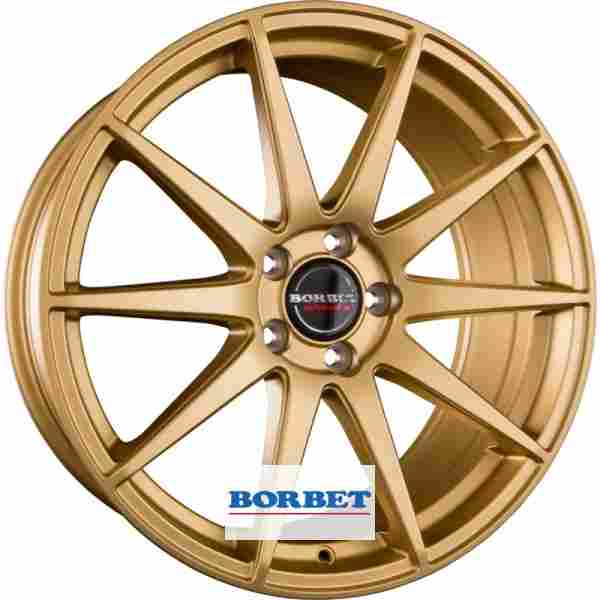 Borbet GTX farba: gold matt 9.5x19 5x112 ET35