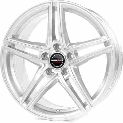 Borbet XRT farba: briliantovo strieborny 9.5x20 5x120 ET35