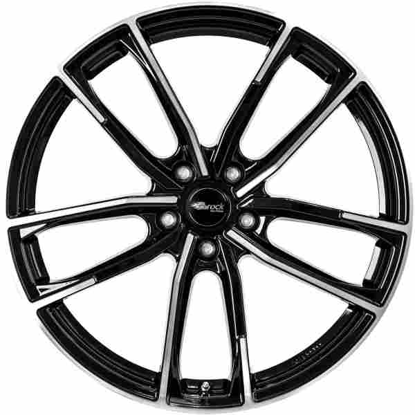 Brock B38 farba: sgvp - lesteny cierne leskly 8x20 5x112 ET35