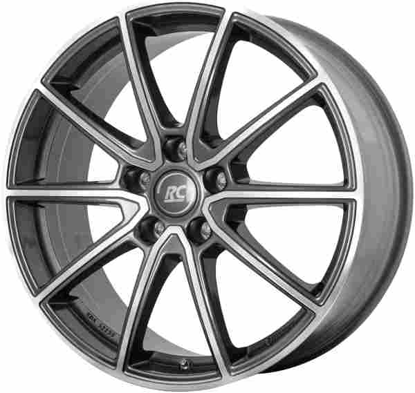 Brock RC32 farba: HGVP - leštený sivý matný 7.5x19 5x105 ET38