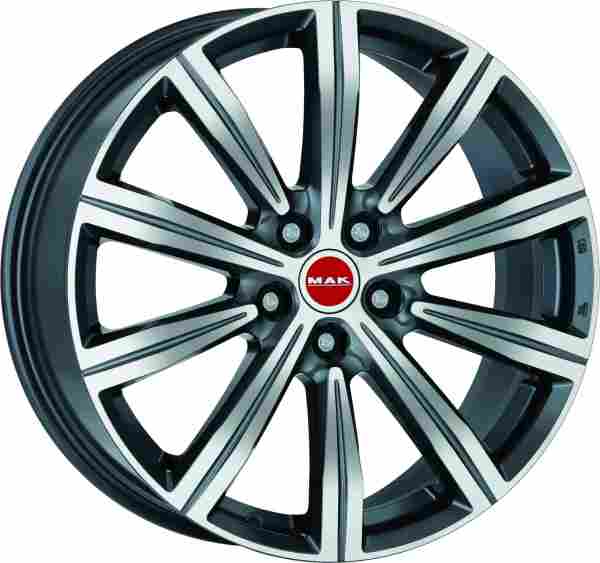 Mak BIRMINGHAM farba: GUN MET-MIRROR FACE 9.5x22 5x112 ET31