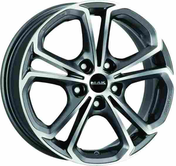 Mak HESSEN farba: GUN MET-MIRROR FACE 6.5x16 5x112 ET35