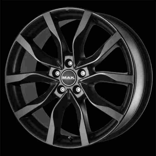 Mak HIGHLANDS farba: MAT BLACK 6.5x16 5x108 ET45