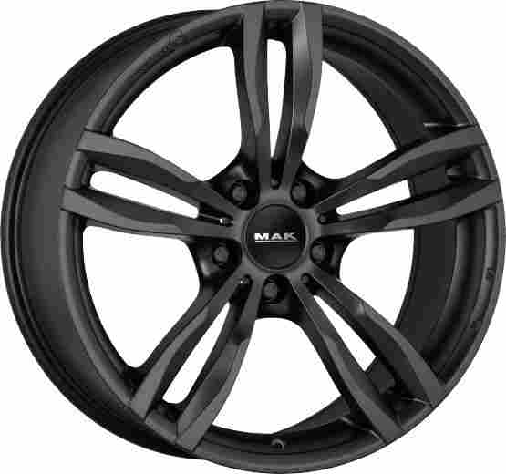 Mak LUFT farba: MAT BLACK 7x16 5x120 ET40