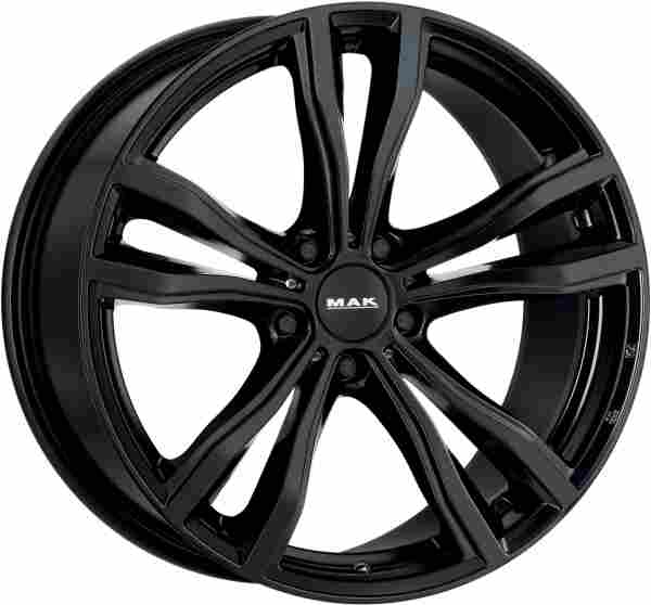 Mak X-MODE farba: GLOSS BLACK 11.5x21 5x120 ET38