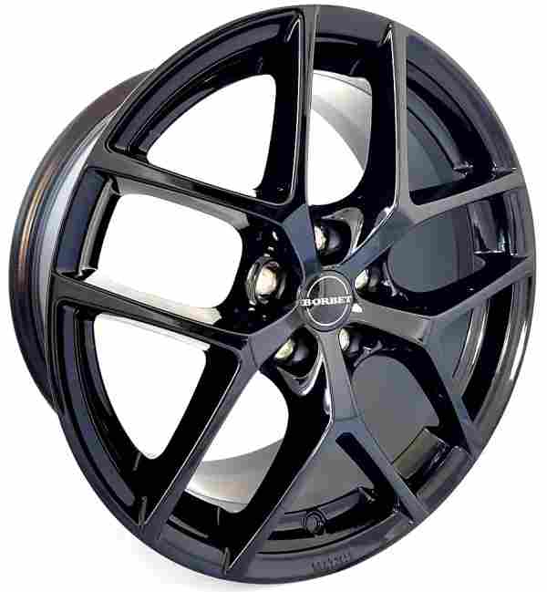 Borbet Y farba: cierny leskly 7.5x17 5x108 ET45