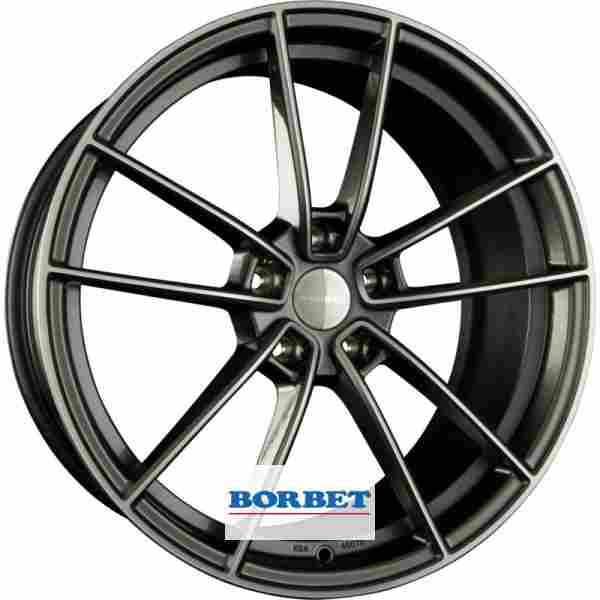 Borbet FF1 farba: dark titan lesteny 8.5x19 5x112 ET35